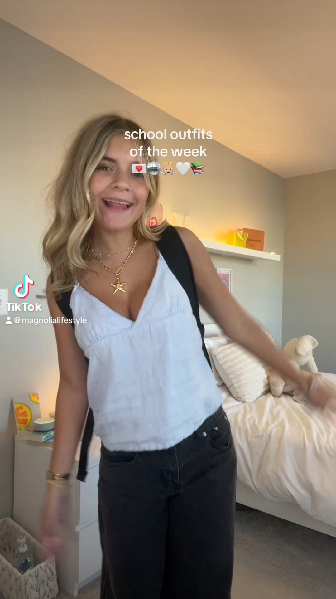 1st outfit:

top: brandy melville
bottoms: edikted (XS)

2nd outfit:
top: brandy melville
bottoms: white fox (XS/S)

3rd outfit:
top: princess polly (4)
bottoms: city beach australia (2)

4th outfit:
top: shein (XS)
bottoms: pacsun (24)
cardigan: princess polly (XS/S)

5th outfit:
hoodie: UNKNWN
shorts: lululemon align ‘4 (2)