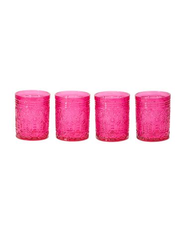 4pk Double Old Fashion Glasses Set | TJ Maxx