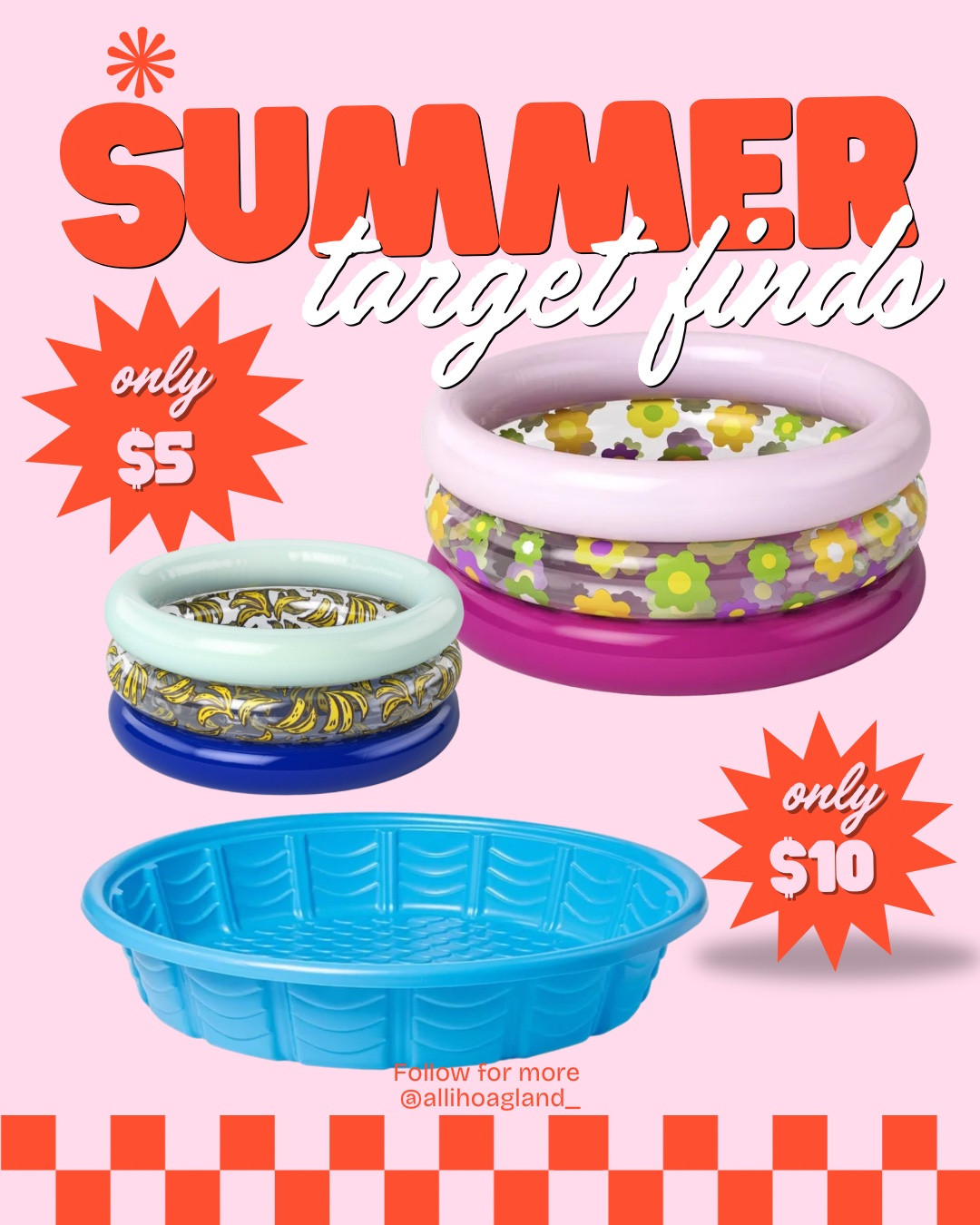 Target summer finds are SO good this year ☀️🩴 From adorable kids swimsuits and matching sets to pool toys, sandals, beach towels, water tables, rash guards, coverups, and all the summer essentials — Target is fully stocked with the cutest affordable summer finds for kids right now. Perfect for beach days, pool days, vacations, summer outfits, backyard fun, and family trips. I found so many trendy, budget-friendly summer must haves for boys and girls and I’m obsessed with all the bright colors and fun prints 🌊🍉🩱

#TargetFinds #TargetStyle #TargetKids #KidsSummerFashion #SummerFinds #KidsSwimwear #TargetSummer #SwimSeason #PoolDay #BeachDay #SummerEssentials #MomFinds #TargetDeals #SummerShopping #KidsFashion #ToddlerStyle #MomLife #VacationEssentials #FamilyVacation

#LTKdayinmylife #LTKmomlife #LTKKids