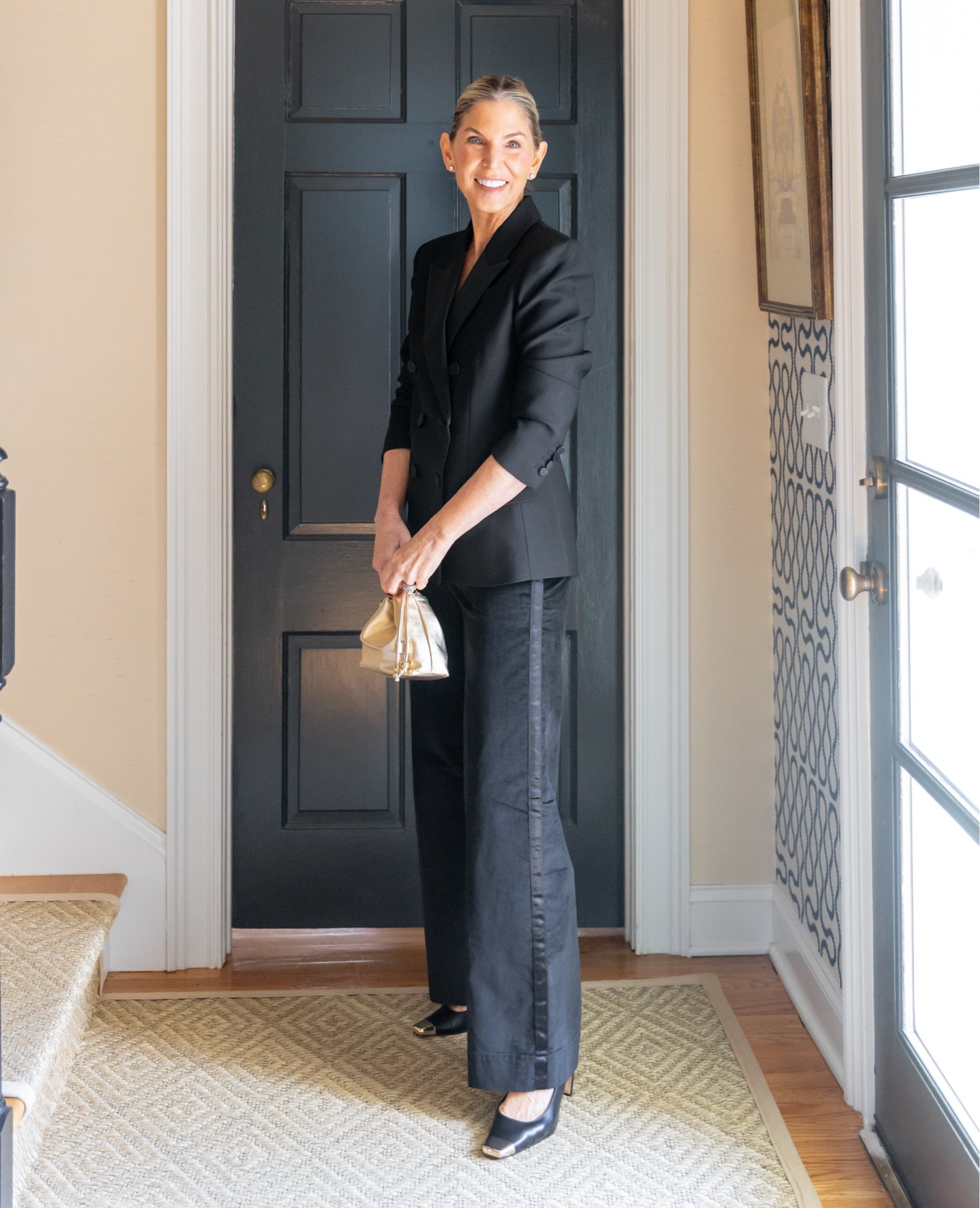 A blazer so iconic, she may just RSVP to every party herself. Luxe Italian tuxedo wool, double-breasted attitude, holiday ready with every outfit. Black for the classics, ivory for those who want to make an entrance. 🖤🤍 Which one are you? @jcrew #ad #injcrew #liketkit @shop.ltk