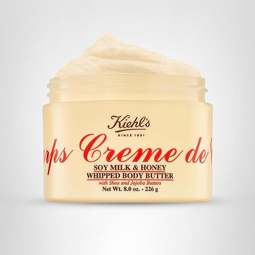 Kiehl's Creme de Corps Whipped Body Butter, Gentle Body Lotion that Nurtures and Moisturizes the ... | Amazon (US)