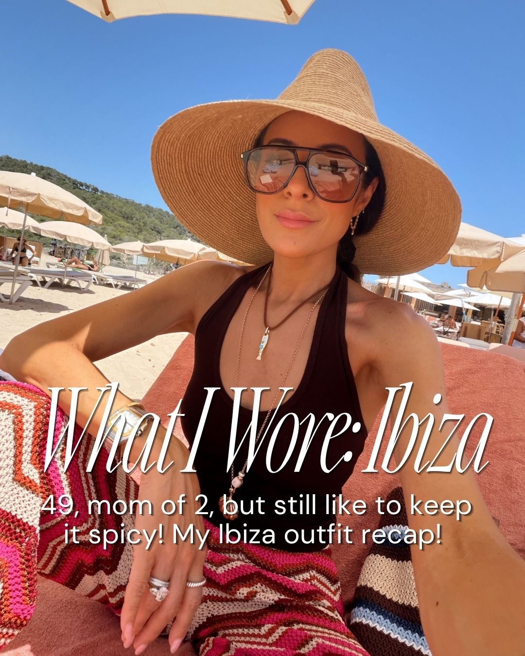 Spicy in Ibiza! Use CODE: 15LUCY for Thatch Jewelry 
Use CODE: LUCYSWHIMS for Vivrelle

#LTKSeasonal #LTKOver40