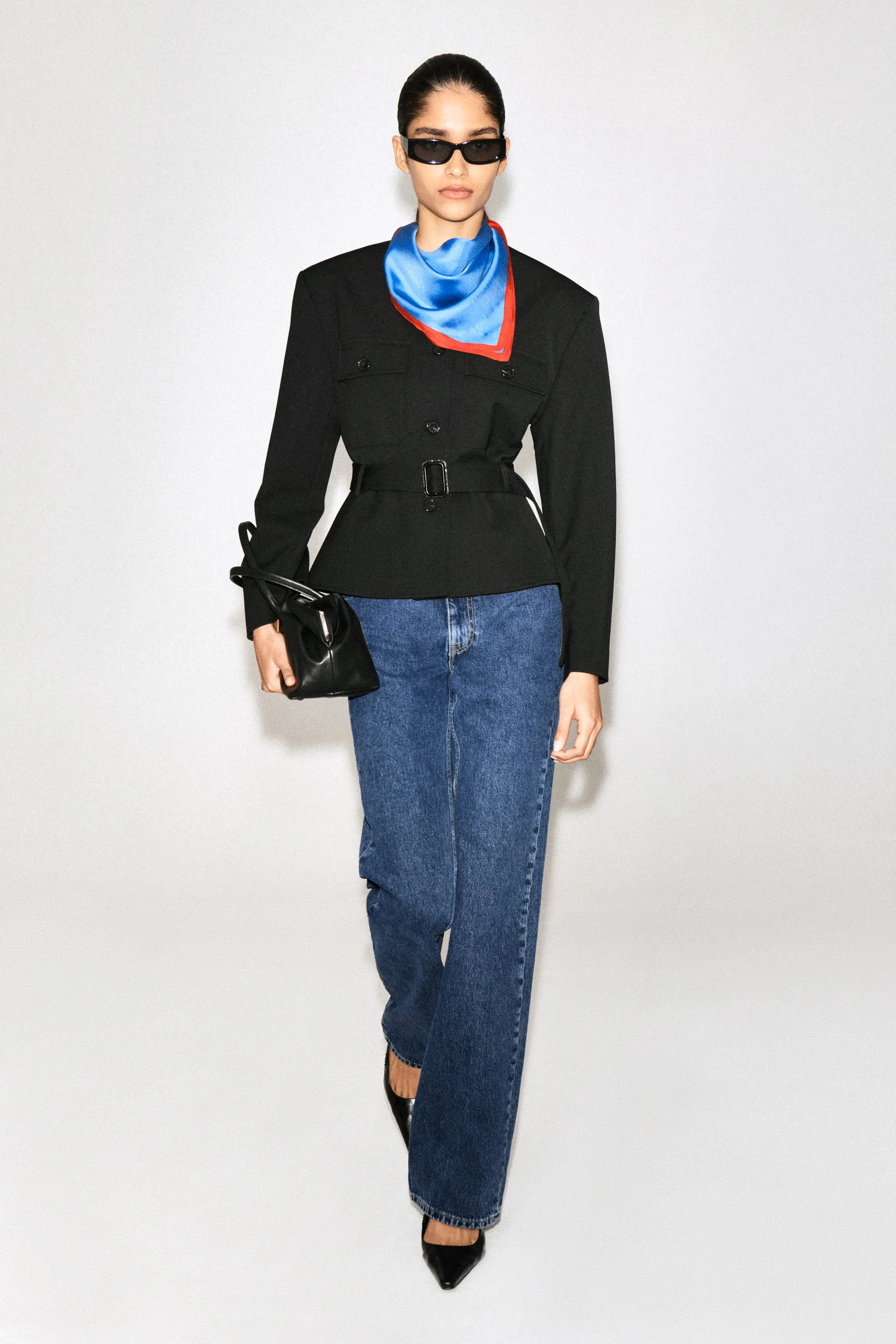 COS Belted Peplum Jacket (Women) | Nordstrom | Nordstrom