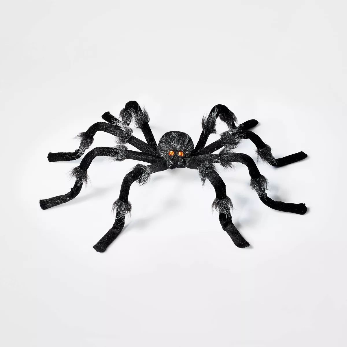 20" Plush Spider Black Halloween Decorative Prop - Hyde & EEK! Boutique™ | Target