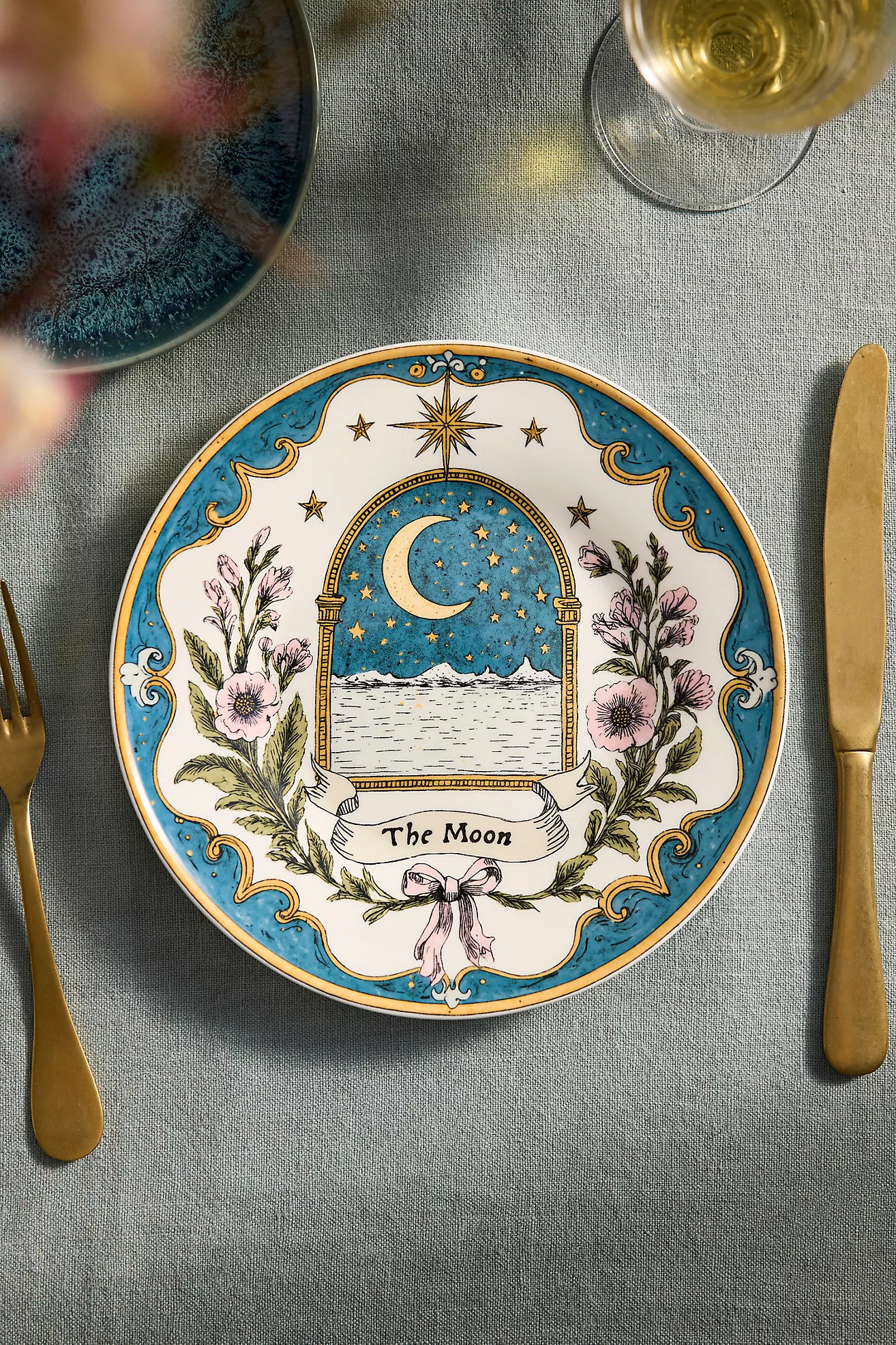 Tarot Stoneware Plate | Anthropologie (US)
