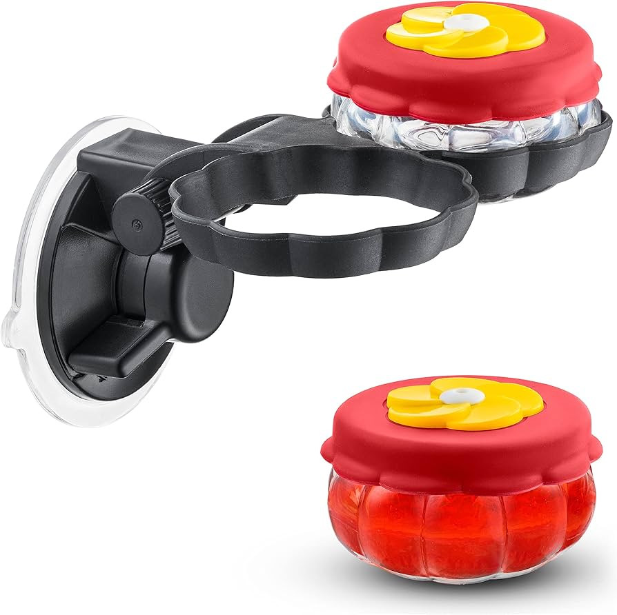 Handheld Small Glass Hummingbird Feeders (Set of 2) with Window Suction Mount Base - Window/Handh... | Amazon (US)