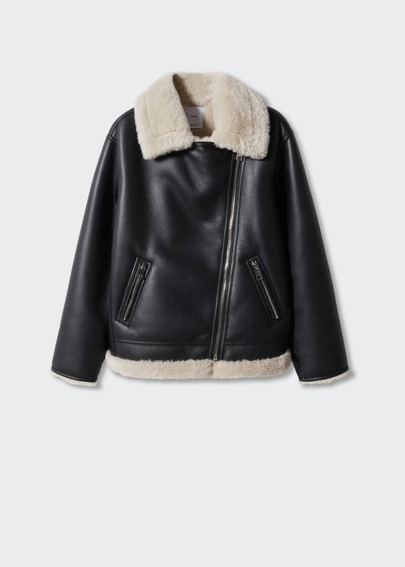 Search: shearling jacket (25) | Mango USA | MANGO (US)