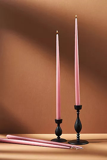 18" Classic Taper Candles, Set of 4 | Anthropologie (US)