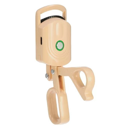 Heated Eyelash Curler Rechargeable Eyelash Curler Hot Eye Lash Curlers for Curl Natural Eyelashes Beige | Walmart (US)