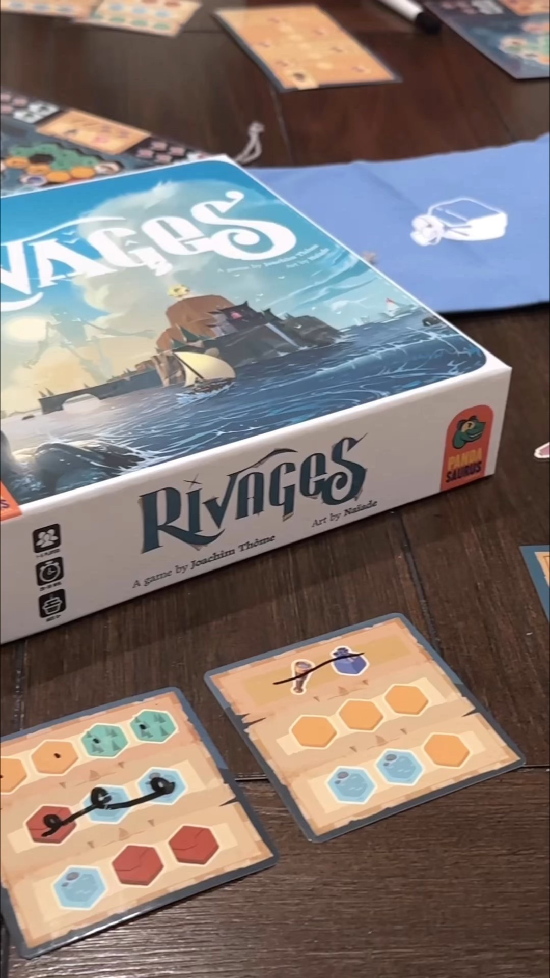 No downtime and dry erase boards?! Yes please.

This small box game packs a punch and is great for a weeknight or after school experience.