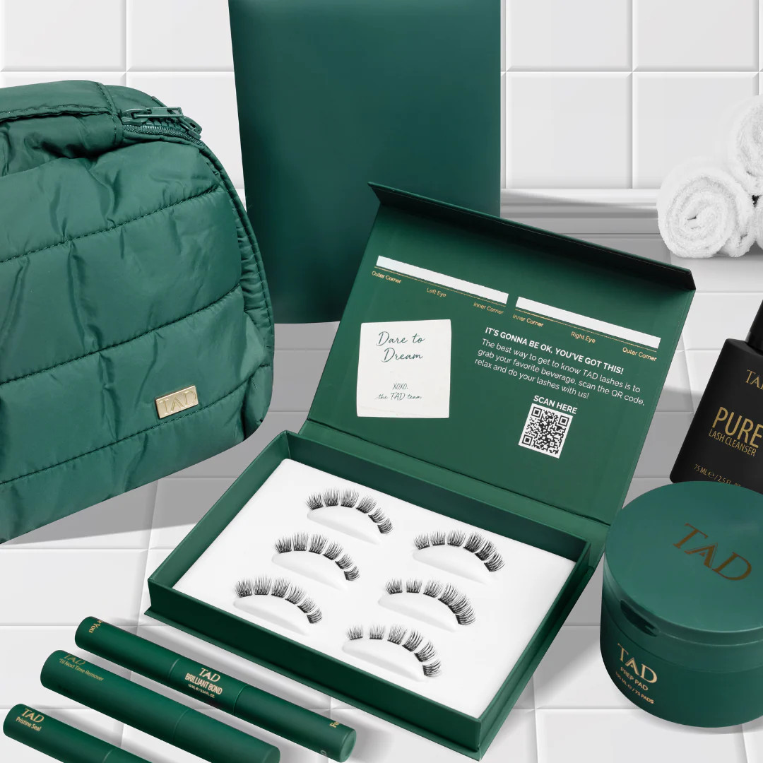 TAD Legacy DIY Lash Extension Kit | Flexible 3D Lash Clusters at Home | TAD Beauty