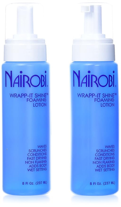 Amazon.com : Nairobi Wrapp-it Shine Foaming Lotion, 2 Count : Hair And Scalp Treatments : Beauty ... | Amazon (US)