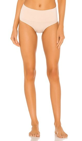 SPANX Everyday Shaping Brief in Tan. - size XL | Revolve Clothing (Global)