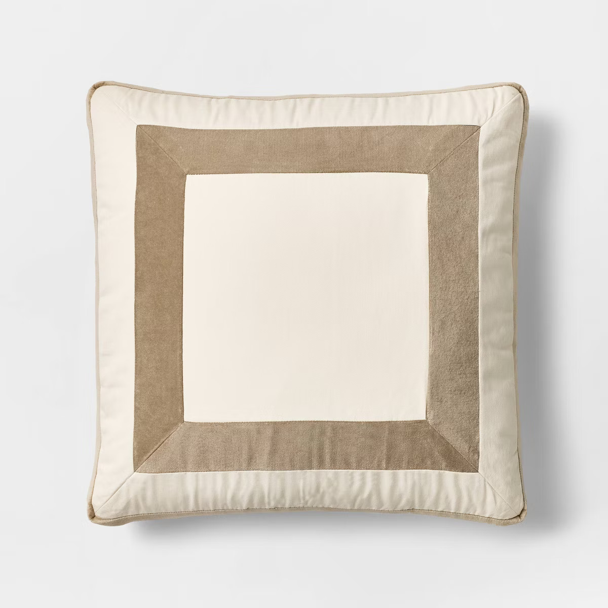22" Velvet Border Pillow - Threshold™ designed with Studio McGee | Target