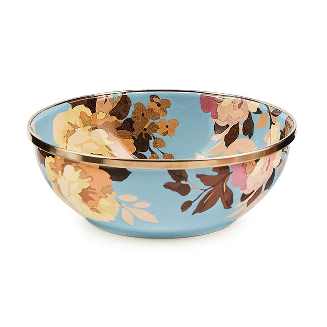 Wild Rose Slate Medium Everyday Bowl | MacKenzie-Childs
