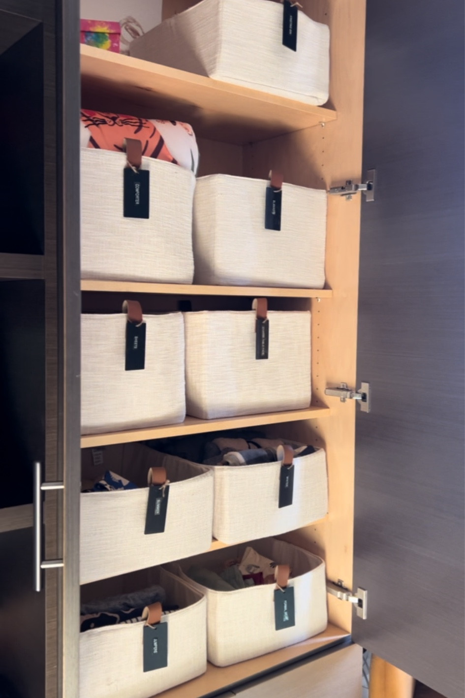 The cutest cotton bins for baby clothes, with tie tags for labeling. 🎀

#LTKKids #LTKBaby #LTKFamily