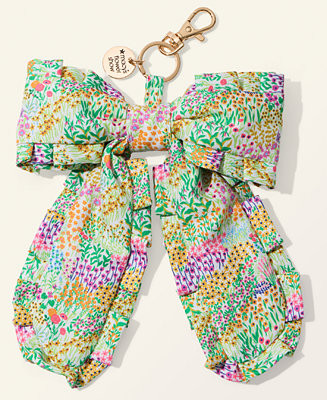 Flower Show Oversized Flower Field Printed Bow Bag Charm, Macy's Exclusive | Macy's