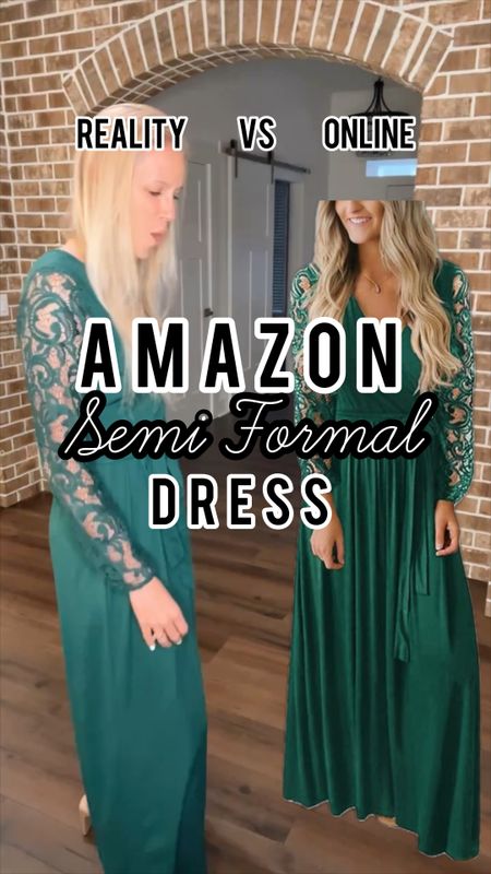 ❓Do YOU have any weddings to attend this year?Comment “LINK” and I’ll send you this beautiful lace maxi dress with long sleeves!  I like that this dress has a semi formal look to it. It has stretchy fabric that is comfortable to wear annnnnnd dance in (MOST IMPORTANT💃)!  

🙋‍♀️My name is Corrie and I find the BEST DRESSES on Amazon under $50. 

THEN: ➡️I used to spend hours thrifting and cruising the clearance racks at discount stores for the best dresses but now my life is too busy and I live farther away from stores. 

NOW: ➡️I have figured out how to find the same prices on Amazon, where I can also get free 2 day shipping with Amazon prime!  It’s a WIN-WIN!  📦
👇👇👇
👀Watch my stories Monday through Friday where I share the best Amazon deals under $20!  🤑


#LTKwedding #LTKfindsunder50 #LTKover40