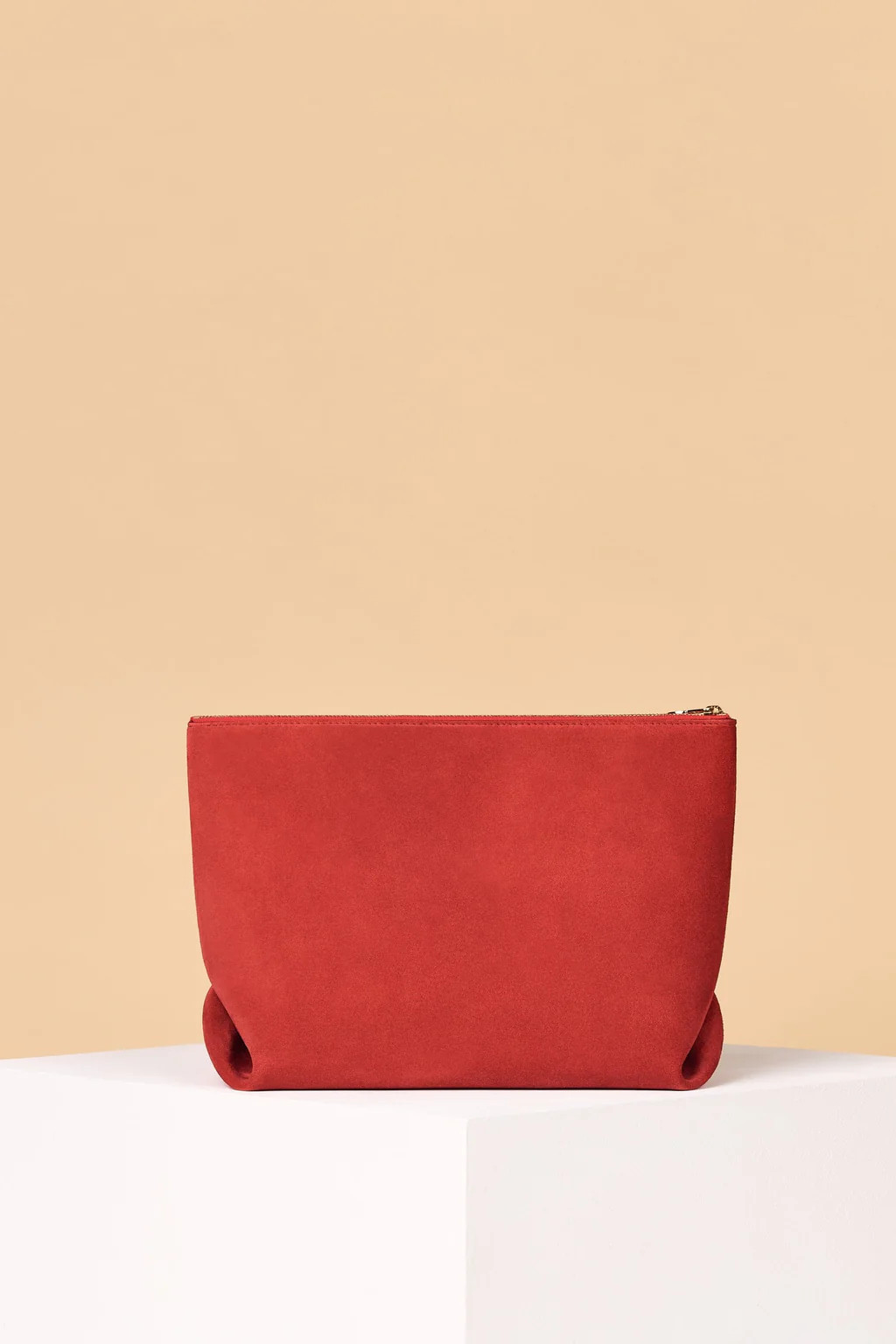 Suede Clutch / Lipstick | Cesta Collective