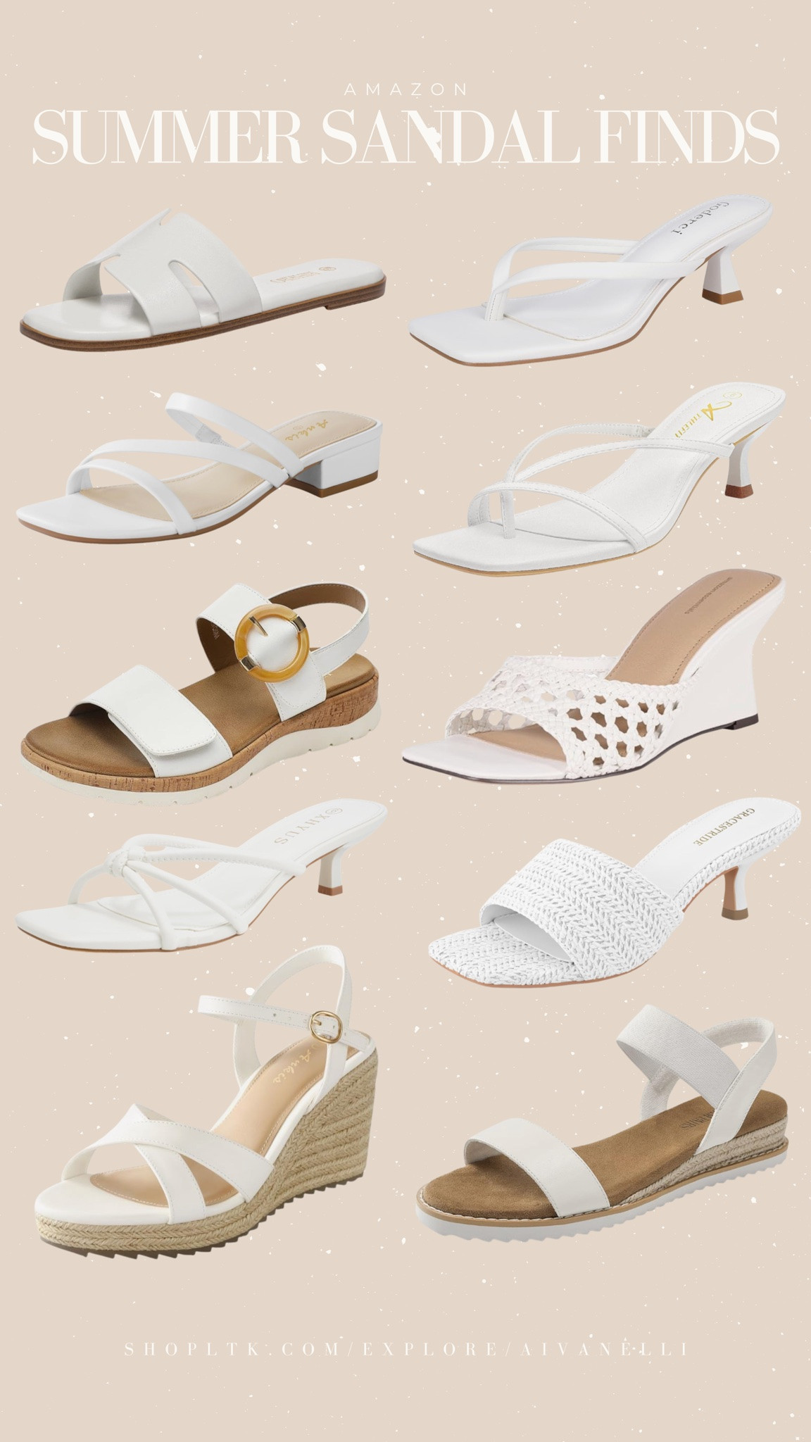 Amazon summer sandals

Women’s summer sandals
Cute flat sandals
Comfortable walking sandals
Vacation sandals for women
Beach sandals
Platform sandals women
Leather slide sandals
Strappy sandals outfit
Designer inspired sandals
Casual summer shoes

#LTKSeasonal #LTKSaleAlert