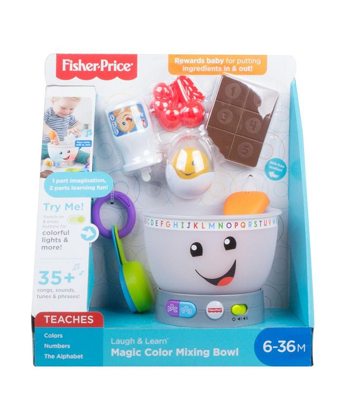 Fisher Price Laugh & Learn Magic Color Mixing Bowl & Reviews - All Toys - Home - Macy's | Macys (US)