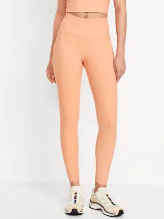 High-Waisted PowerSoft 7/8 Leggings | Old Navy (US)