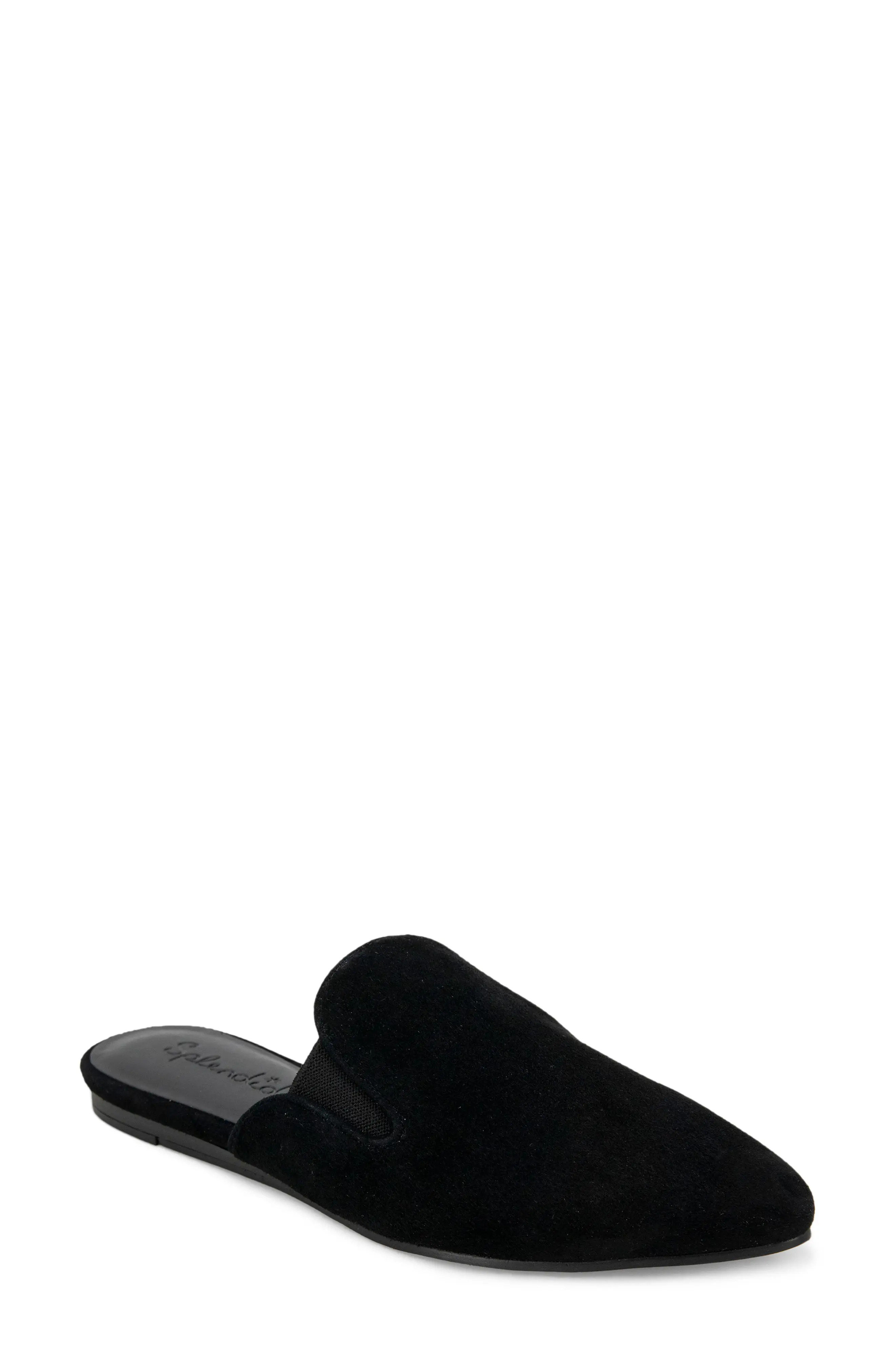 Splendid Liza Pointed Toe Mule in Ermine at Nordstrom, Size 11 | Nordstrom