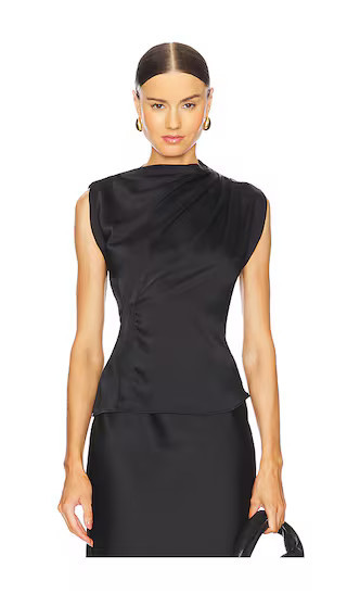 L'Academie by Marianna Adira Top in Black. - size M | Revolve Clothing (Global)