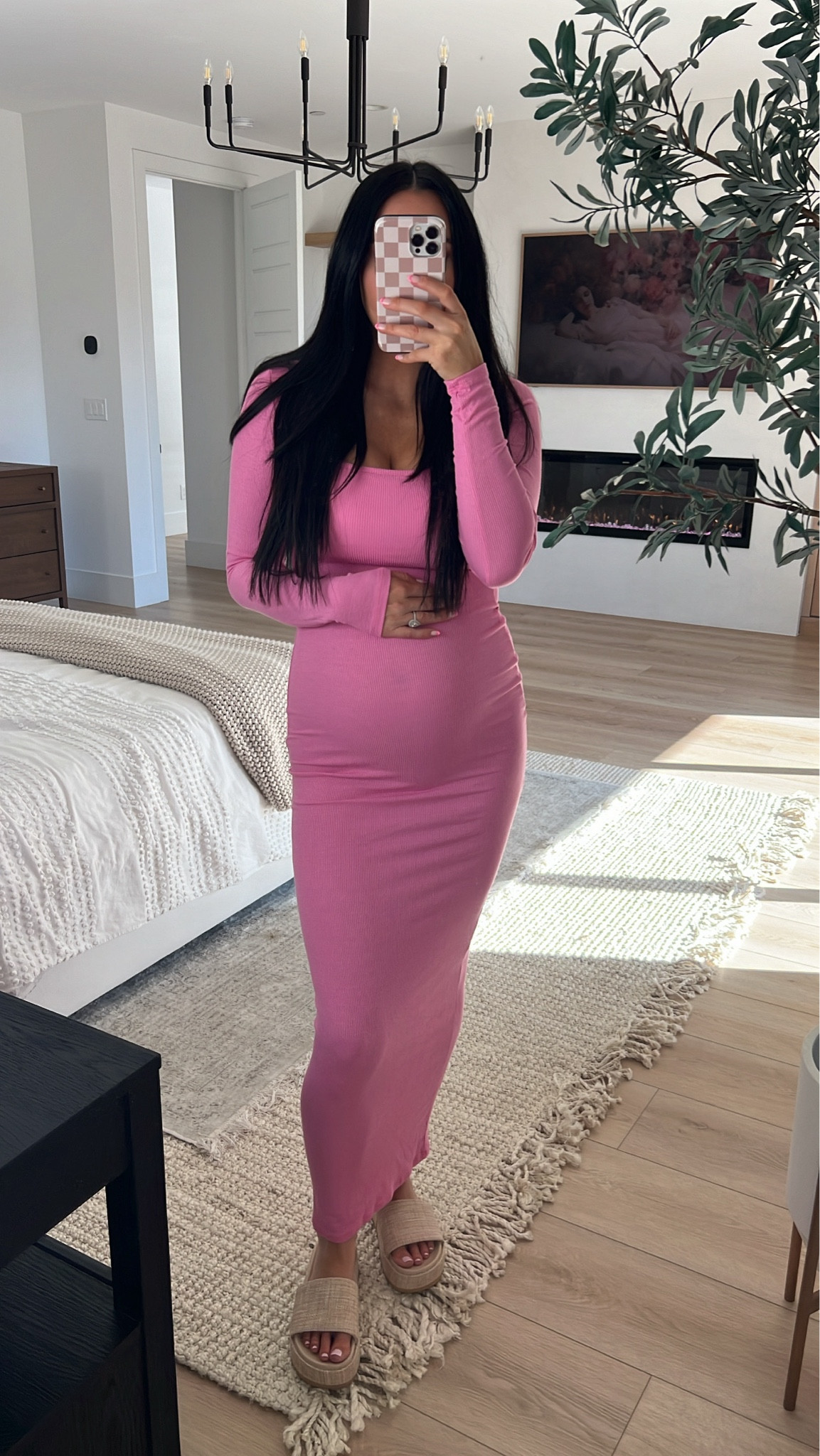 Bump friendly dress
Skims dupe
Maternity spring outfit idea 🌸🩷🫶🏼

#LTKbump #LTKfindsunder50 #LTKSpringSale