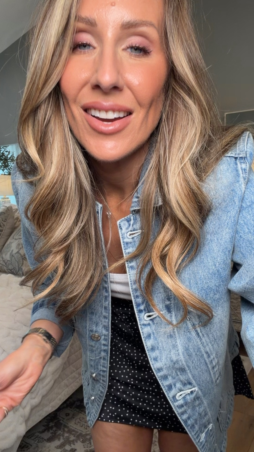 Love this spring look
Medium jacket and skirt! 
It’s a washable silk/satin! 


#LTKTravel #LTKOver40 #LTKootd