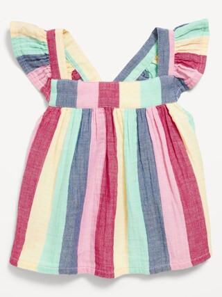 Sleeveless Ruffle-Trim Top for Toddler Girls | Old Navy (US)