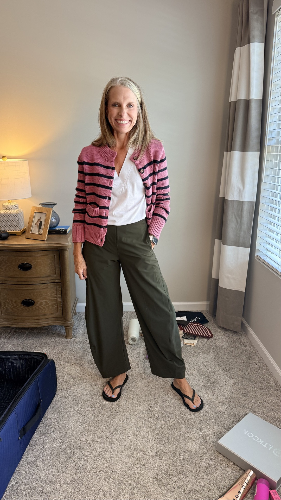 Wearing 4 pants and tee, small sweater @Boden (US) @Ruti BODEN sale 20% off everything for Labor Day weekend. 

#LTKCon #LTKgrwm #LTKOver40

#LTKgrwm #LTKootd #LTKSaleAlert
