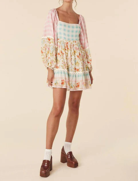 Flora Tunic Dress In Multi | Shop Simon