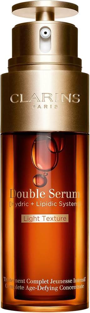 Clarins Double Serum Light | Anti Aging | Visibly Firms, Smoothes & Boosts Radiance in 7 Days* | ... | Amazon (US)