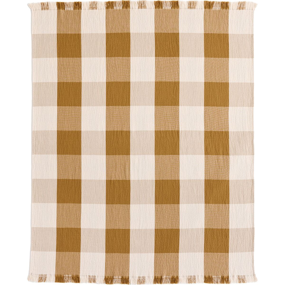 Fringed Cotton Throw | Backcountry