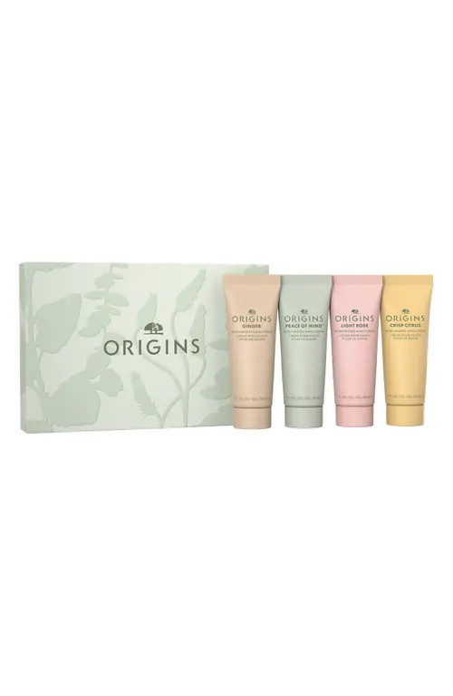 Origins Mini Hand Cream Essentials 4-Piece Set $34 Value at Nordstrom | Nordstrom