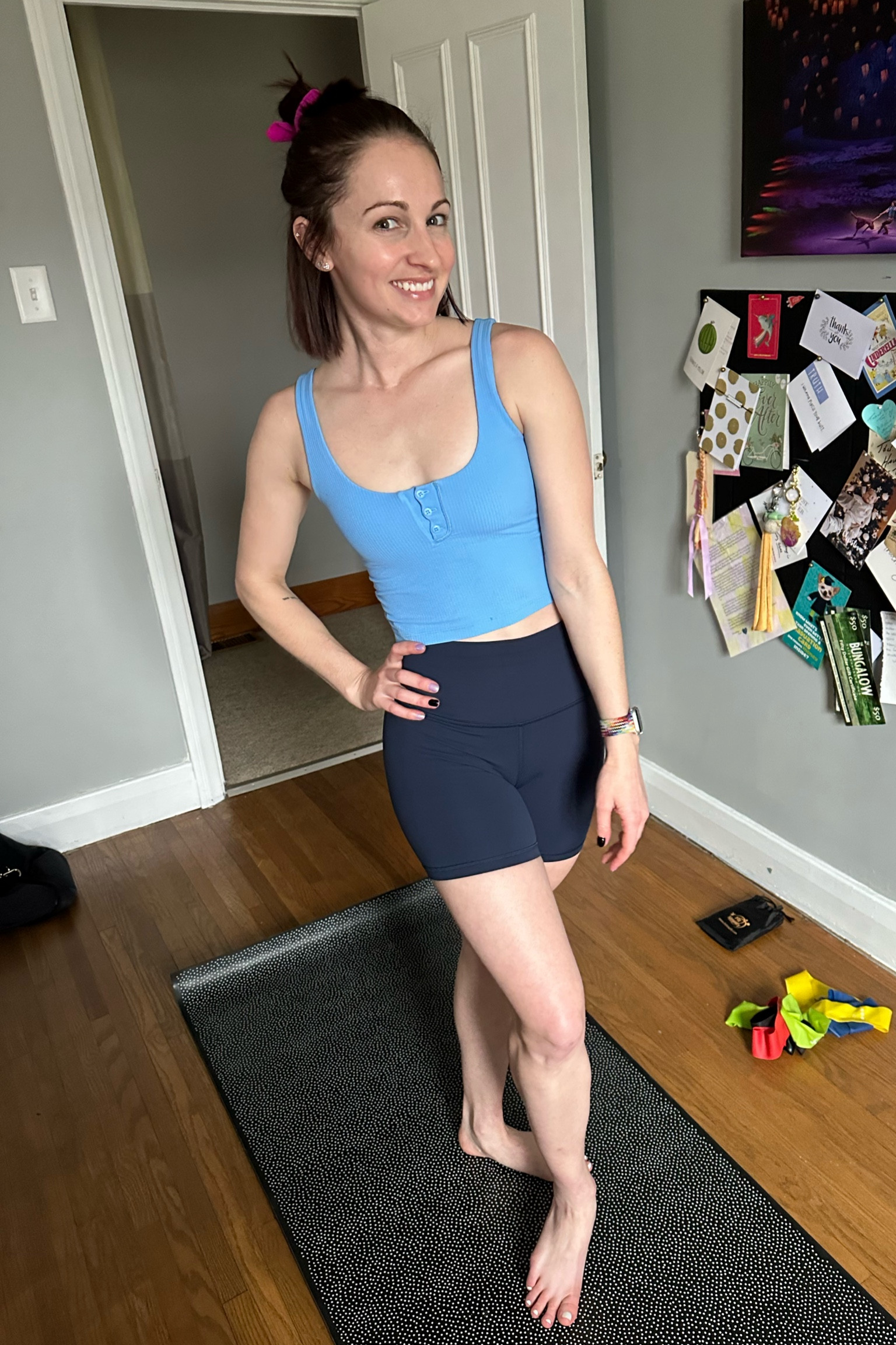 Rainy Day Indoor Workout

Top | Shorts | Mat - Lululemon #LTKfitness
#Workout #yoga

#LTKActive