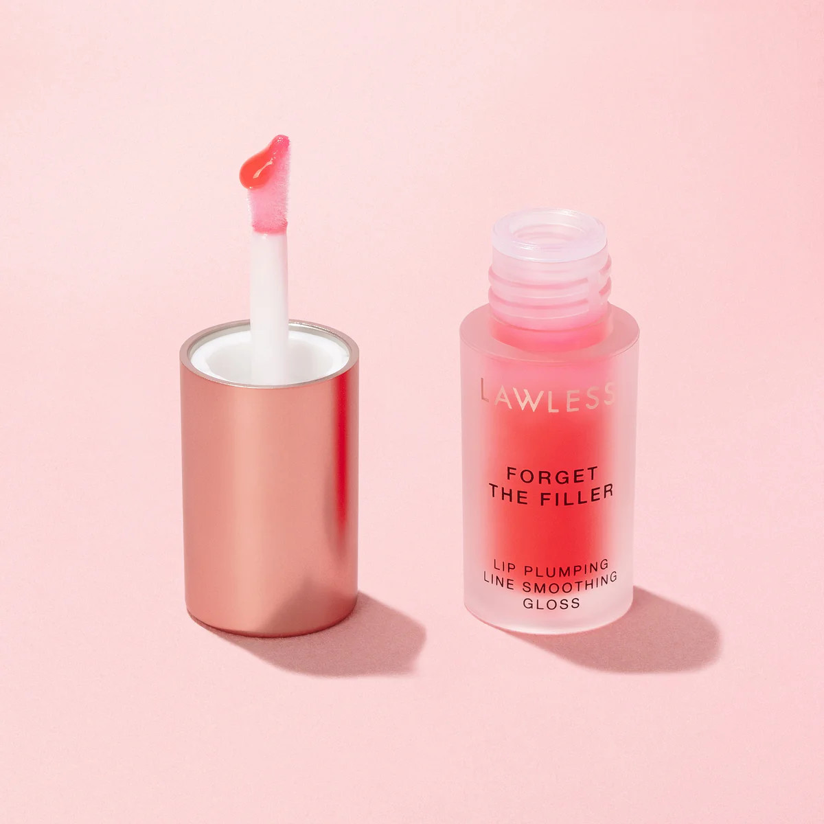 Mini Forget The Filler Lip Plumping Line Smoothing Gloss | LAWLESS Beauty | Lawless Beauty