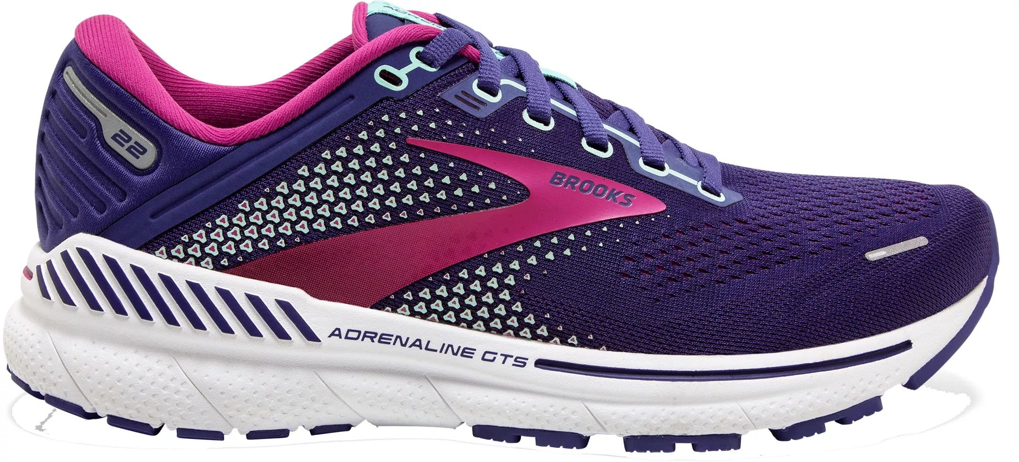 Brooks Women's Adrenaline GTS 22 Running Shoes, Blue | Dick's Sporting Goods