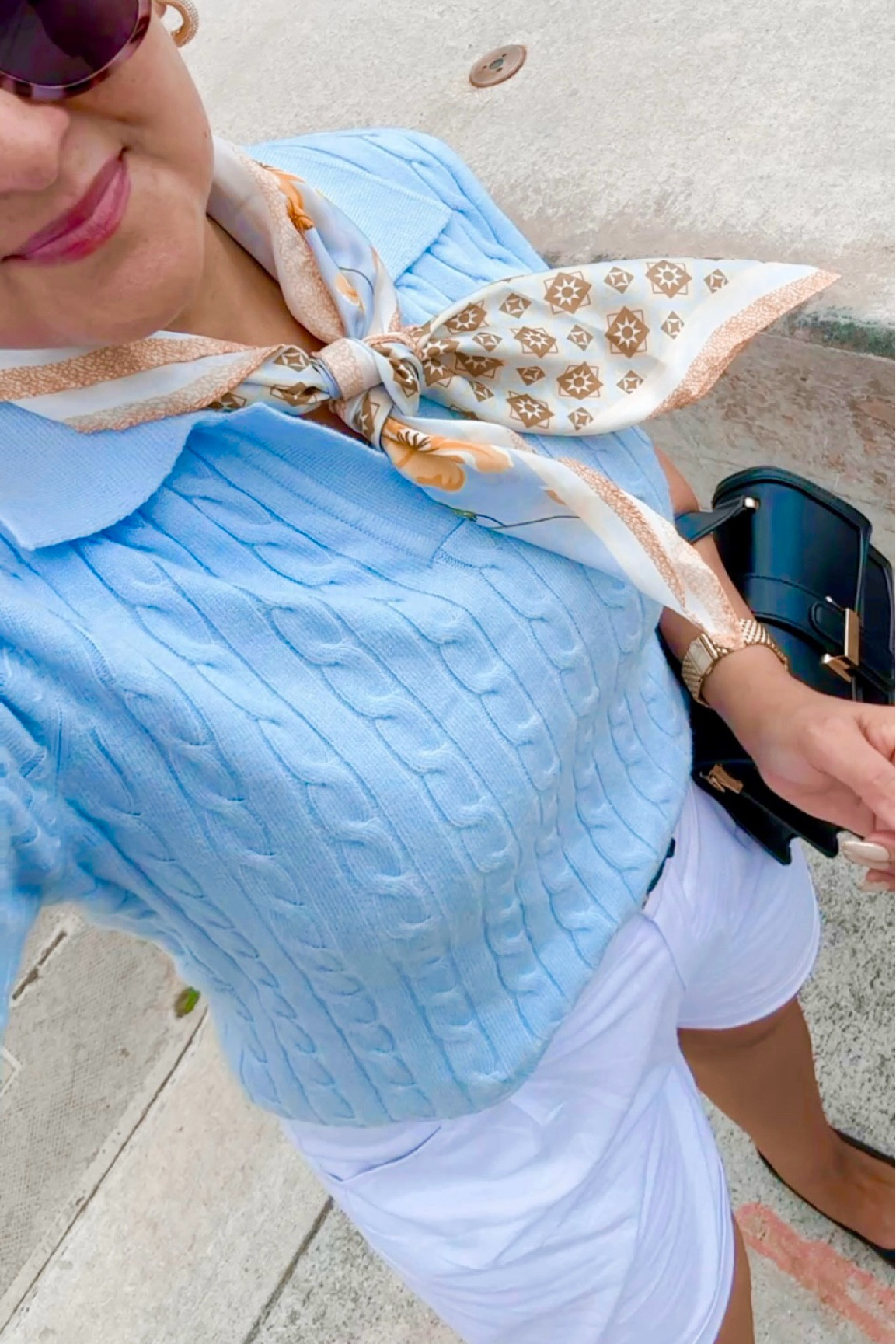 This knit collared top is 10/10! Makes for a great spring transition outfit. #amazonfinds 

#LTKTravel #LTKFindsUnder50 #LTKStyleTip