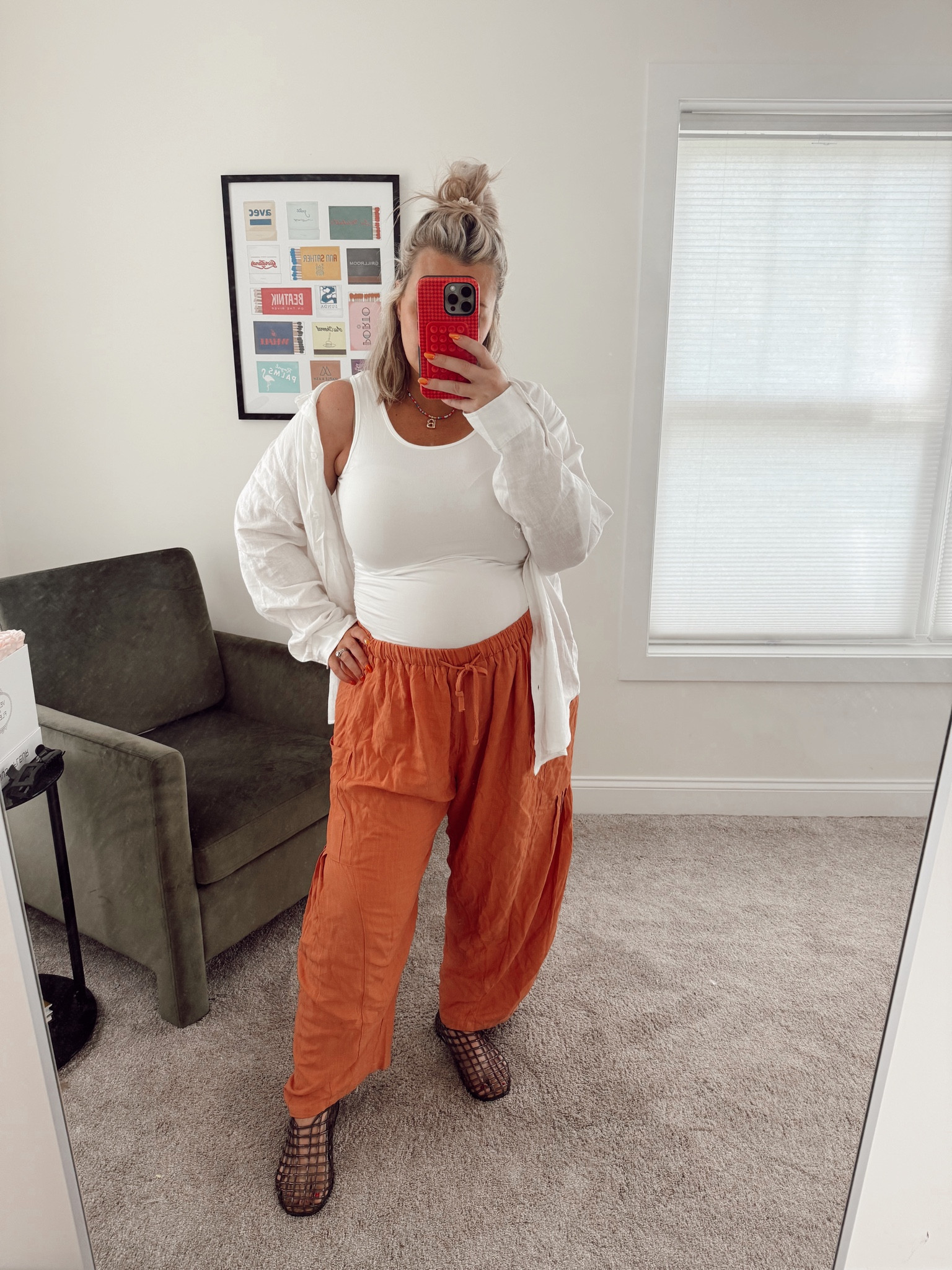 love these pants sm got them in 2 colors lollll also not maternity but works great for bump or no bump 

#LTKStyleTip #LTKMidsize #LTKFindsUnder50