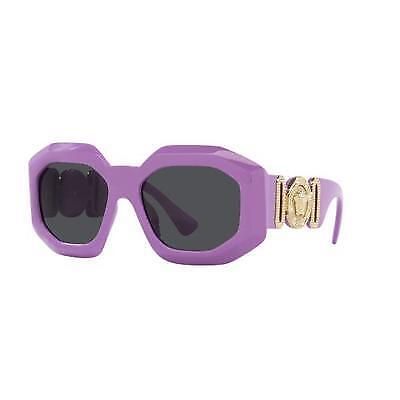 NEW Versace VE4424U-536687-56 Purple Sunglasses 8056597697170 | eBay | eBay US
