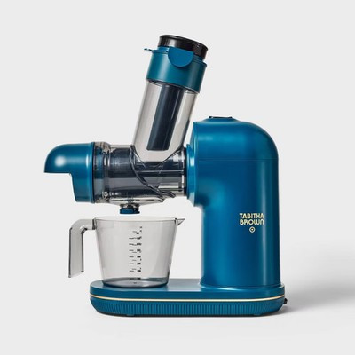 Electric Masticating Juicer Dark Teal Blue - Tabitha Brown | eBay US