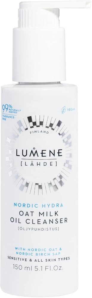 LUMENE Nordic Hydra [LAHDE] Oat Milk Oil Cleanser, Duftstofffrei & Vegan 150ml | Amazon (DE)