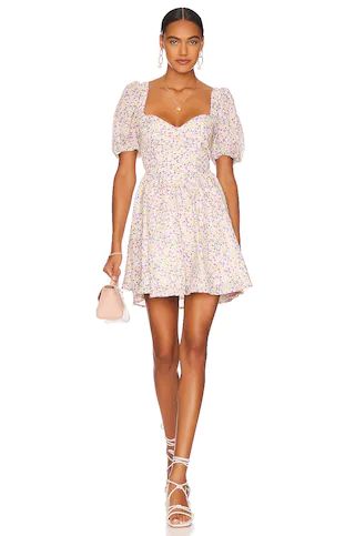 Bardot Marlie Floral Mini Dress in Summer Floral from Revolve.com | Revolve Clothing (Global)