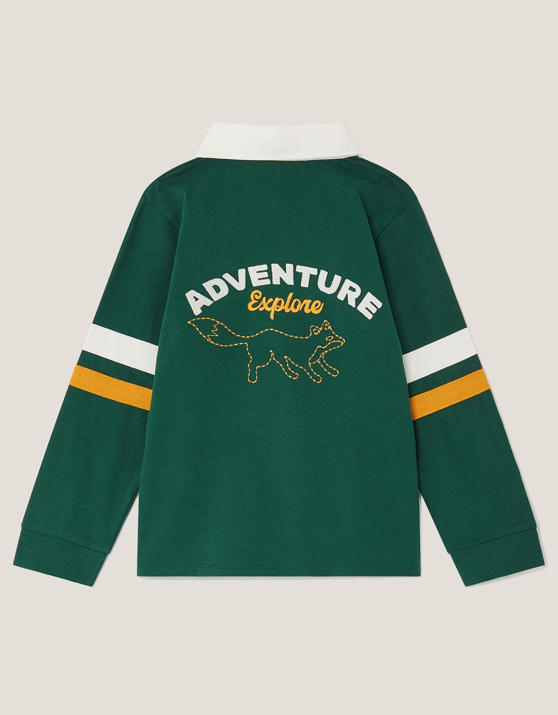 Adventure Logo Polo Shirt Green | Monsoon (UK)