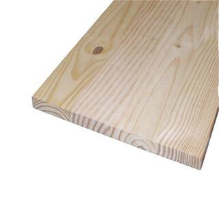 3/4 in. x 16 in. x 4 ft. S4S Laminated Spruce Panel Common Softwood Boards 1001255003 - The Home ... | The Home Depot