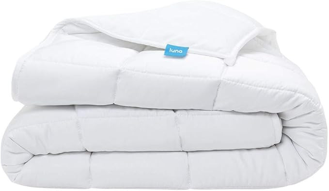 Luna Adult Weighted Blanket - Silky Cooling Bamboo & Premium Glass Beads - 15 Lbs - 48x72 - Full ... | Amazon (US)