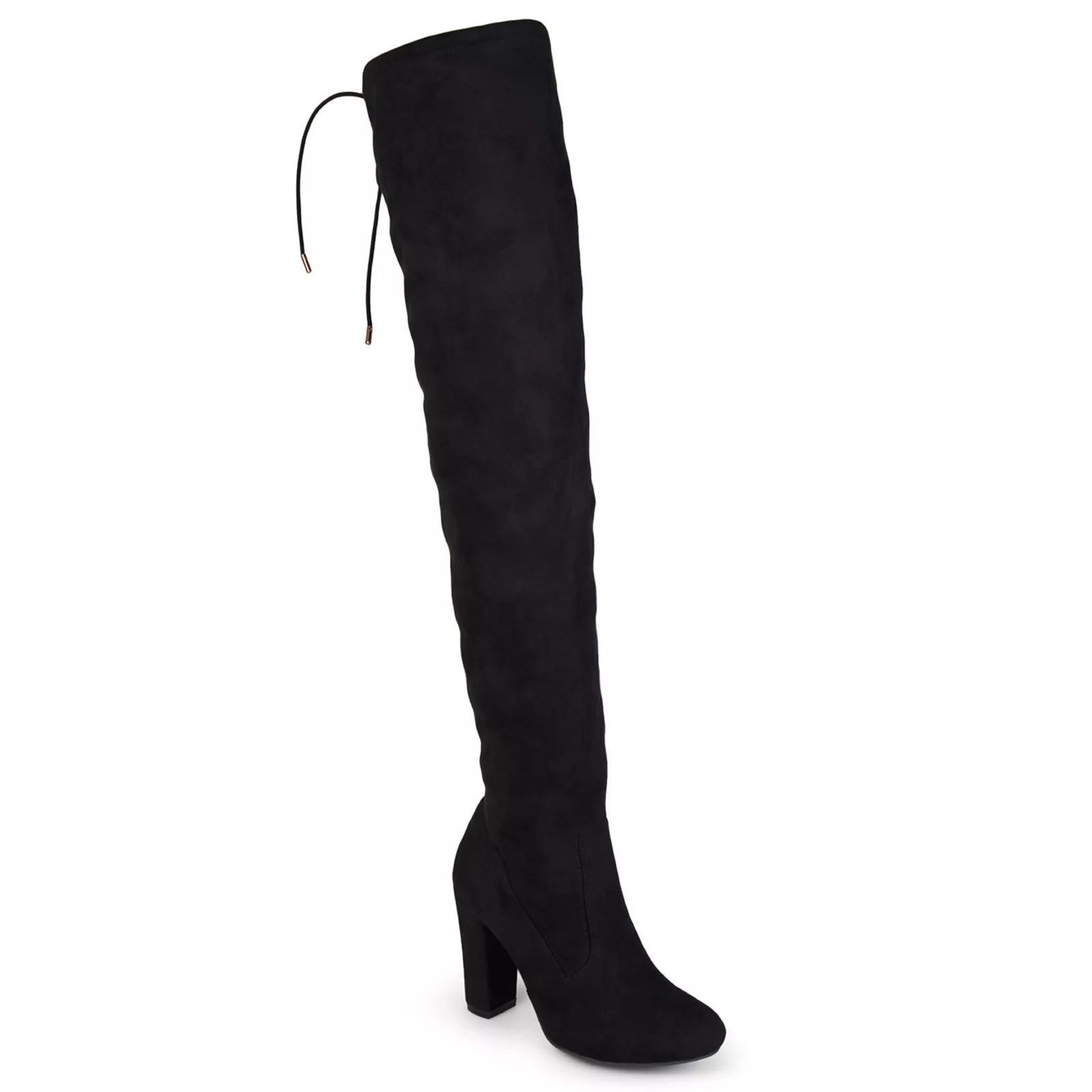 Journee Collection Maya Women's Over-The-Knee Boots, Girl's, Size: Medium (7.5), Black | Kohl's