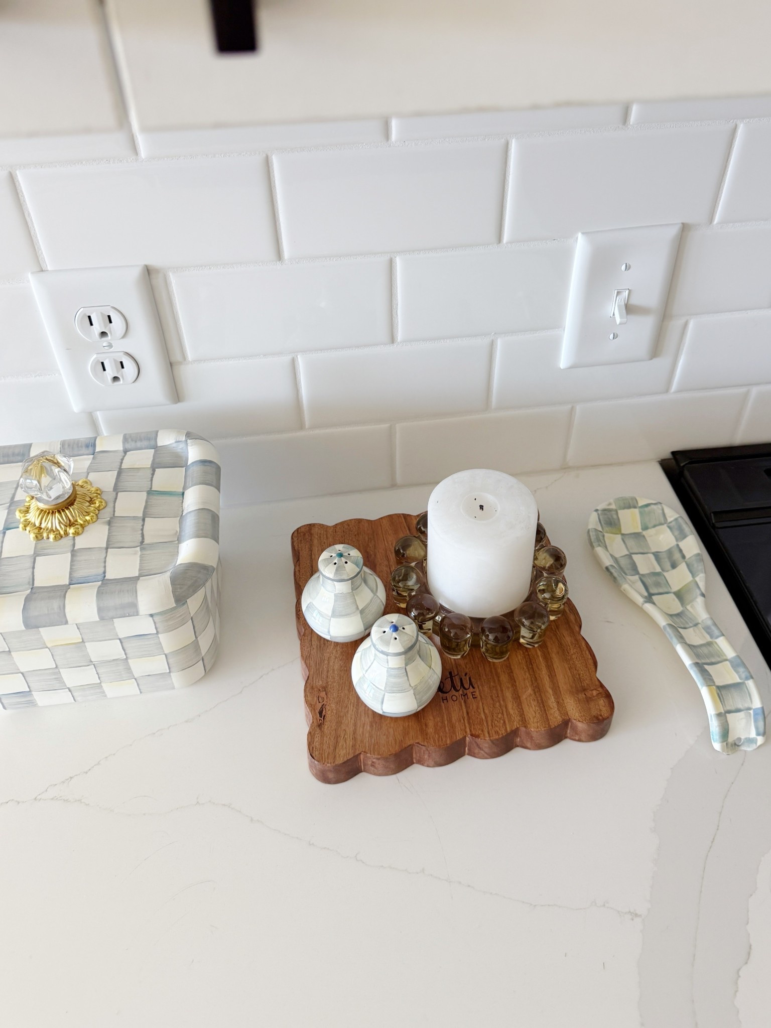 The  cutting boards from ETU home are a great addition in a kitchen to warm up the space! Also make for a great gift! 